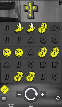 Rip City Slot gespeeld op een mobiele telefoon